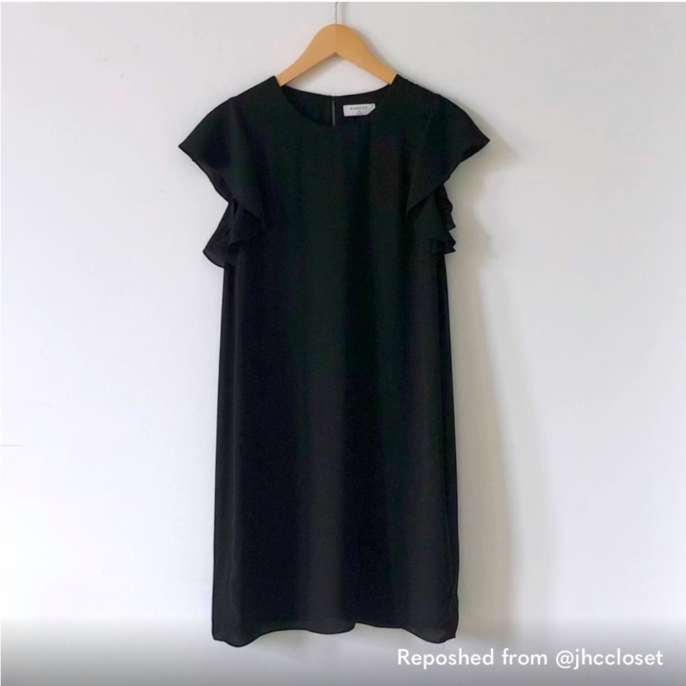 Aritzia BABATON Flutter Sleeve Dress